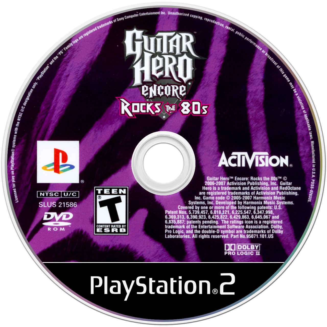 Guitar Hero Encore Rocks the 80's media 4 for Playstation 2